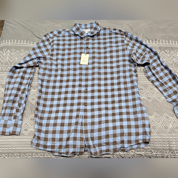 Peter Millar Other - Peter Millar Plaid Crown Men's Delta Cotton Sport Shirt Size Large